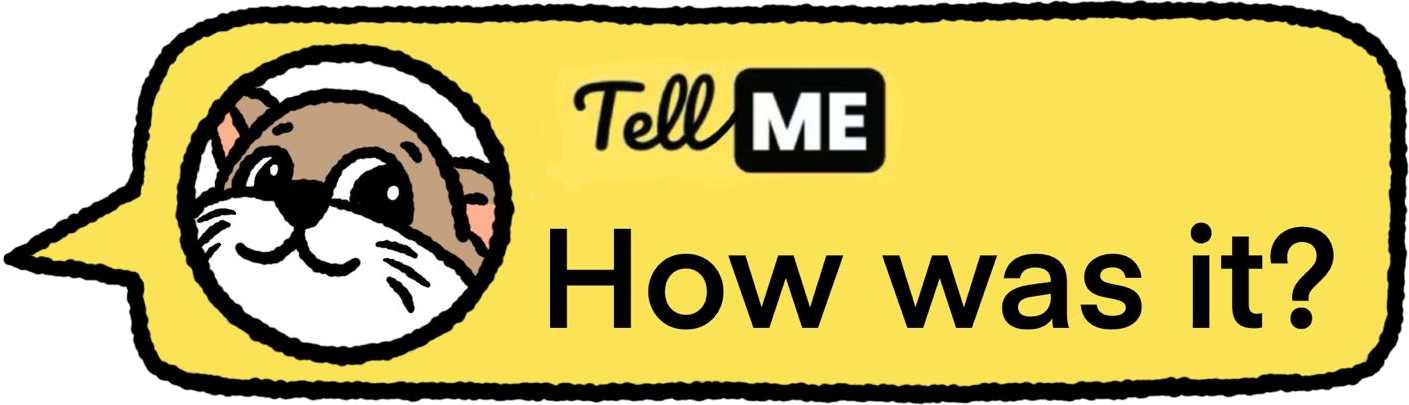 TellMe WhatsApp message asking 'How was it?'